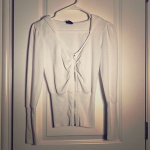 Rue21 small white hoodie